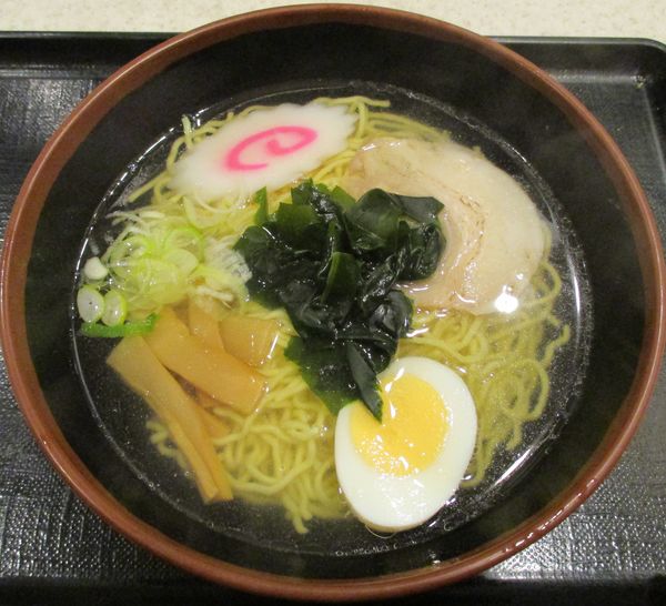 「塩ラーメン　430円」@名代 富士そば 恵比寿駅前店の写真