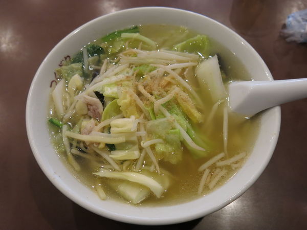 「タンメン:650円」@中華料理 つくばやの写真