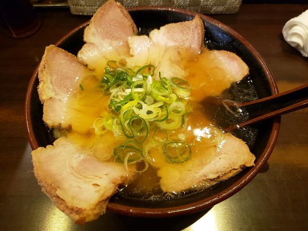 「チャーシューメン（醤油、手打ち」@ラーメン 心道の写真