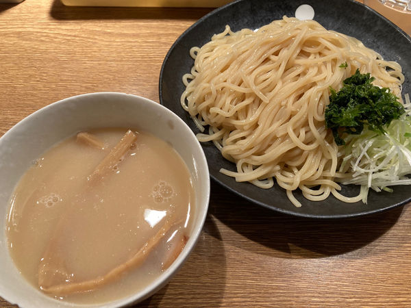 「鶏白湯塩つけ麺」@中華そば 桃李の写真