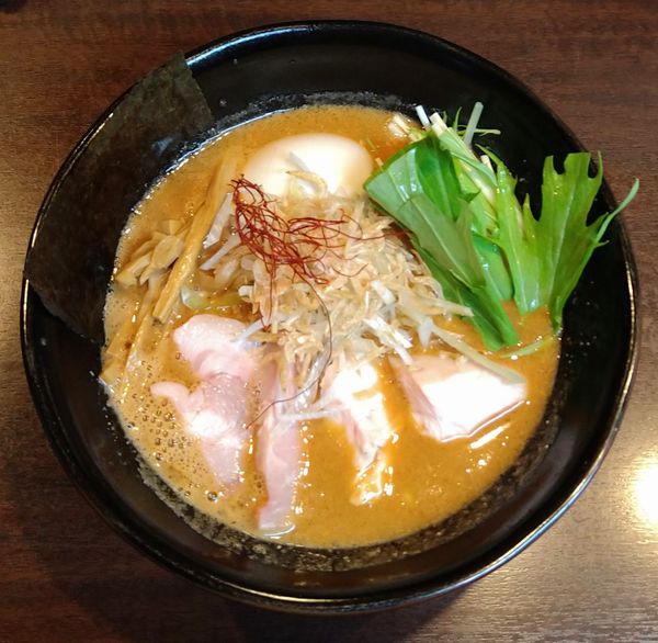 「ガンコンエビ味噌ラーメン」@GANCON NOODLEの写真