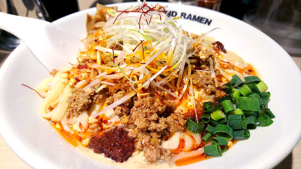 「【夜】担々あえめん」@TOKYO UNDER GROUND RAMEN 頑者の写真