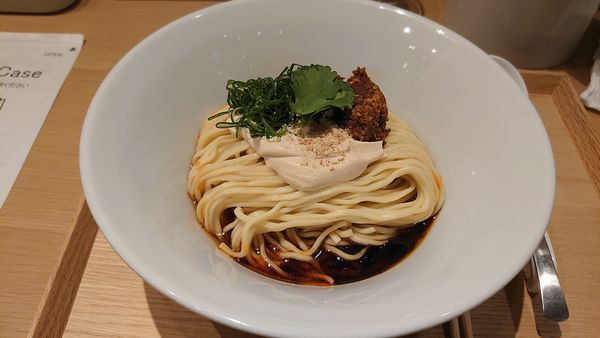 「まぜそば担々麺（大盛り）」@てんせんめんの写真