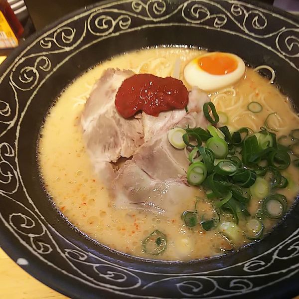 「とんこつ赤 770円」@ひできよラーメンの写真