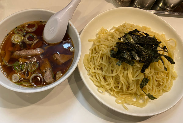 「ざるらぁめん🍜🥢」@らぁめん ほりうち 新橋店の写真