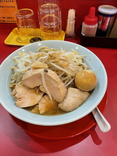 「鶏増しらーめん」@自家製麺 酉の写真