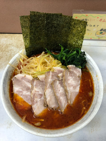 「ピリピリネギチャーシュー　1050円」@川崎家 榎町店の写真