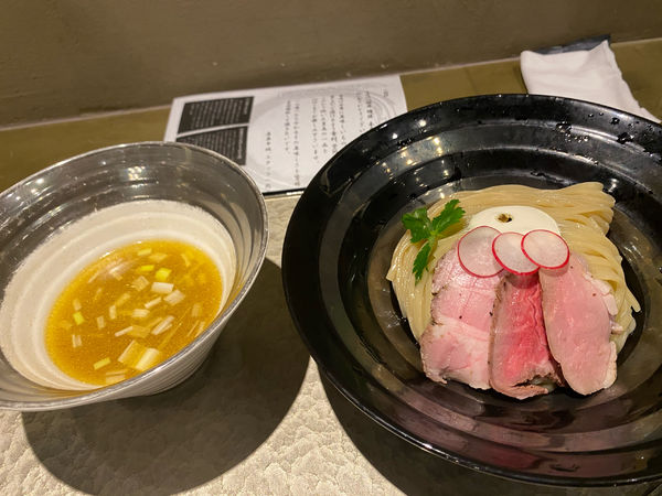 「特製つけめん」@江戸前つけ麺 銀座 魄瑛の写真