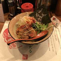 赤鬼そば 麺固め 850円