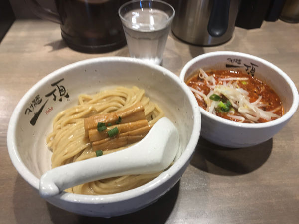 「辛つけ麺850円」@つけ麺 一頂の写真