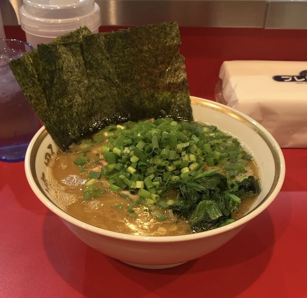 「チャーシューメン 万能ネギ」@ラーメン濱野家の写真