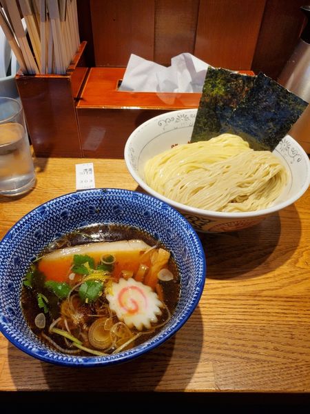 「清湯つけそば」@つけそば 神田勝本の写真