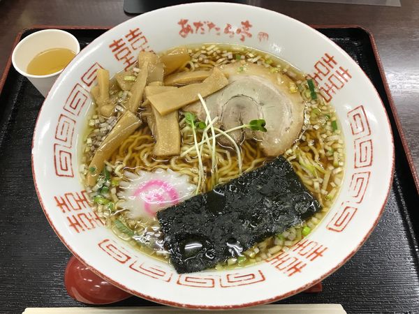 「あだたらラーメン　660円」@お食事処 あだたら亭の写真
