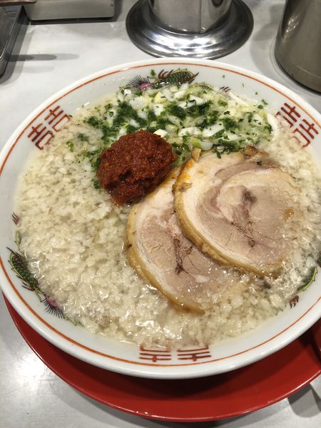 「辛味噌鬼脂」@つけめん102 大宮店の写真