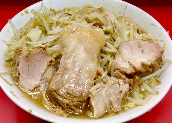 「小ラーメン　600」@ラーメン二郎 三田本店の写真