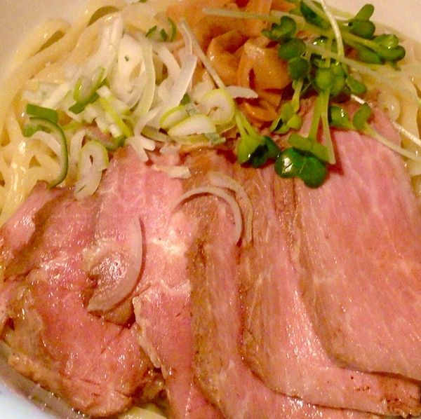 「油そば　大盛り800　肉増し250」@燦燦斗の写真