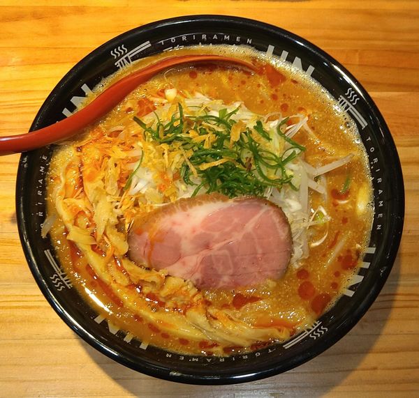 「辛味噌拉麺【限定】」@鶏拉麺JINの写真