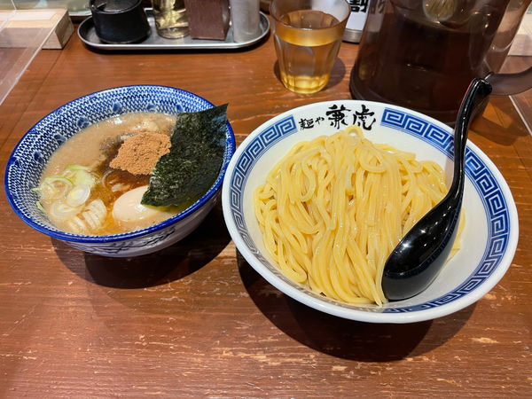 「味玉濃厚つけ麺」@麺や兼虎 天神店の写真
