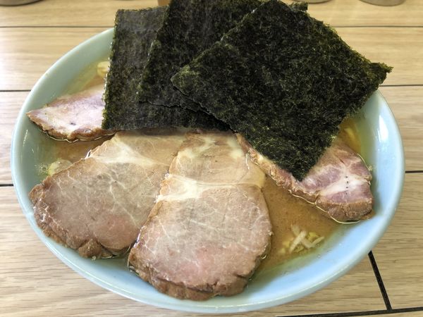 「チャーシューメン大盛固め多め」@らすた 代々木支店の写真