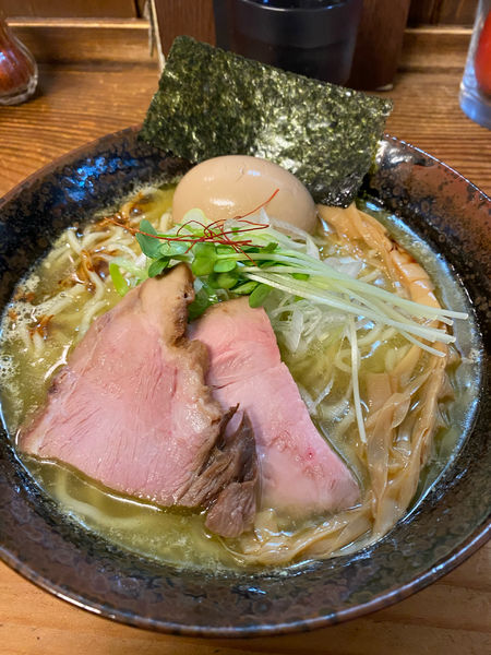 「濃厚牡蠣ソバ」@貝だしラーメン 貝ガラ屋の写真