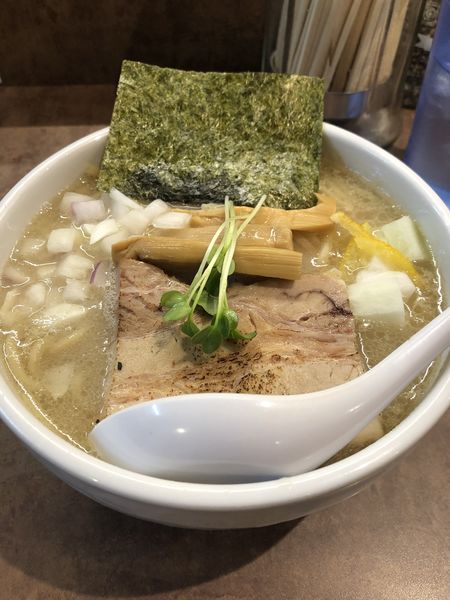 「濃厚ホタテそば(中盛250g)900円」@NOODLE VOICEの写真