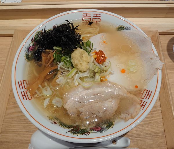 「【我武者羅】旨辛ゆず塩生姜ラーメン(1200円)」@ラーメンWalkerキッチンの写真