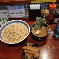 つけ麺大盛(あつもり)チャーシューメンマトッピング