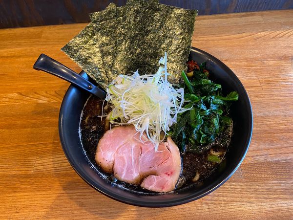 「黒トンコツ」@ラーメン喰堂の写真