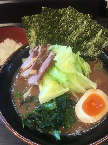 「特製朝ラー 並」@横浜家系らーめん 武術家の写真