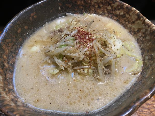「熟成白味噌ラーメン」@札幌味噌ラーメン ひつじの木 大森店の写真