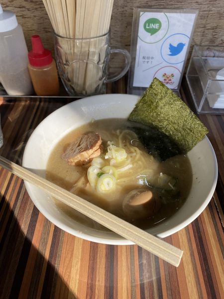 「塩ラーメン」@狼煙屋の写真