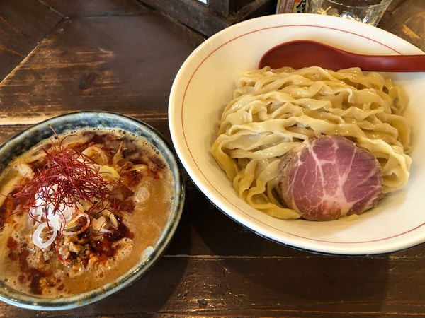 「辛味噌つけ麺」@東京味噌らーめん 鶉の写真