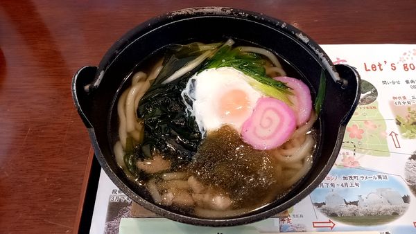 「鍋焼うどん」@和風レストラン みとや川の写真