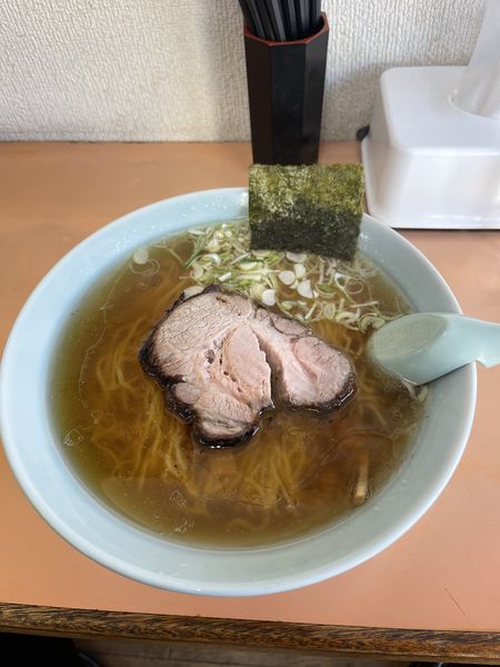 「ラーメン大盛り、餃子」@平塚ラーメン 二代目の写真