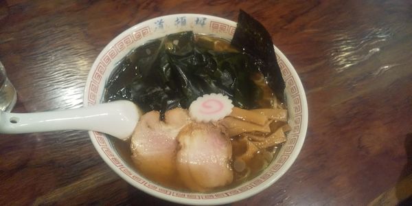 「中華そば＆鳴門わかめ」@中華めん処 道頓堀の写真