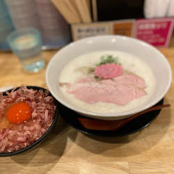 濃厚鯛塩ラーメン+究極のねこまんま