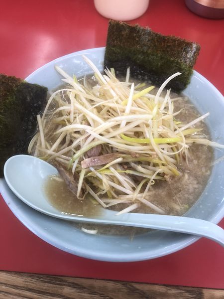 「ネギラーメン」@ラーメンショップ椿 河内店の写真