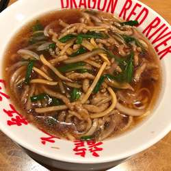 肉ニラとろみ湯麺（９８０円）