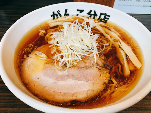 「正油ラーメン バラ がんこ味」@元祖一条流がんこ 総本家(二代目)の写真
