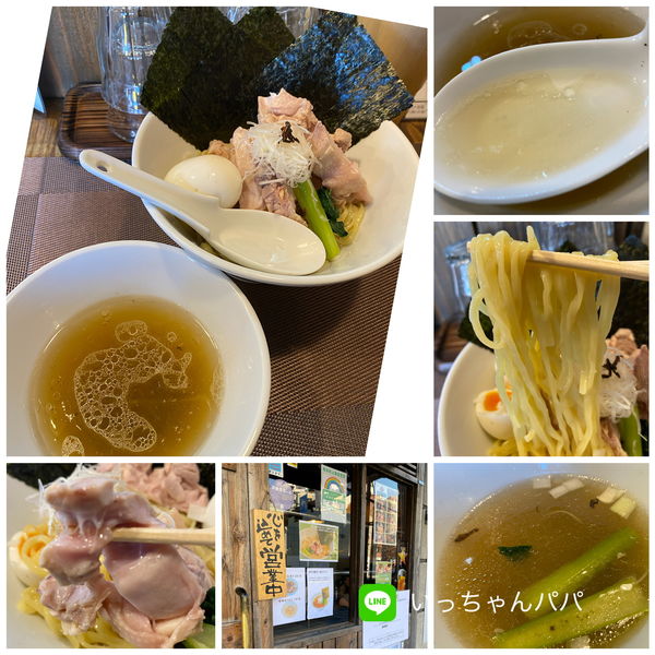 「特製昆布の塩つけ麺 1150円」@昆布の塩らー麺専門店 MANNISHの写真