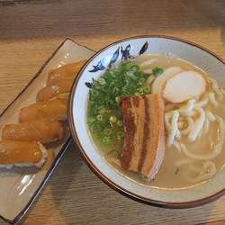 大東寿司そばセット(中)1000円