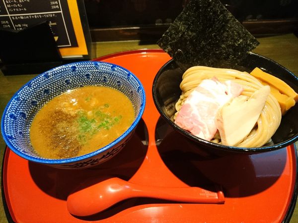 「豚骨魚介つけ麺 中盛」@麺屋 食べいろの写真