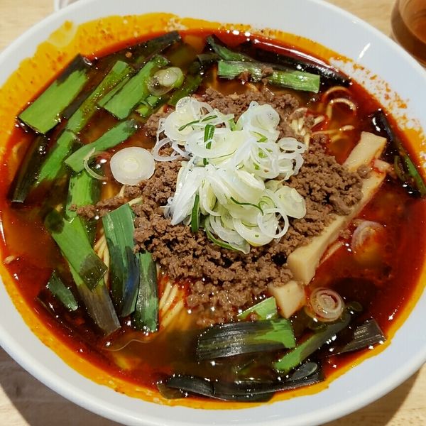 「【新メニュー】台湾らーめん（大盛、辛口） ８００円」@ふる川の写真