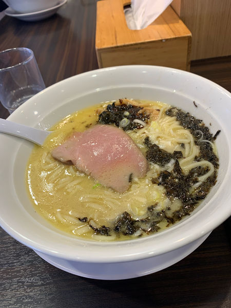 「鶏白湯ラーメン」@超濃厚鶏白湯ラーメン専門店 自家製麺 鶏ふじの写真