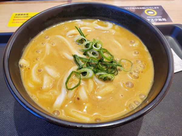 「朝カレーうどん単品」@松のや 伊勢佐木町店の写真