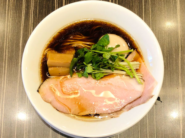 「★味玉 熟成醤油🍜¥1,200」@中華蕎麦 三藤の写真