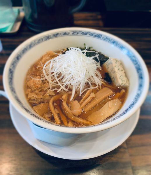 「ホテイウオのらーめん（醤油･固め･濃い目￥1200）」@稲荷屋の写真