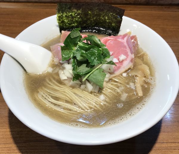 「限定 鮪鰤鯖の濃厚らーめん¥860」@寿製麺よしかわ 川越店の写真
