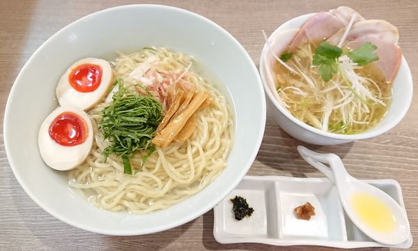 「特製蜆昆布水つけ麺(塩)」@中華そば 和渦 TOKYOの写真
