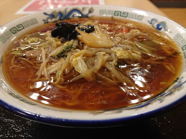 「横浜名物サンマーメン」@ラーメン 横浜龍麺の写真